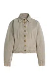 Rùadh Exclusive The Fionn Denim Jacket In Grey