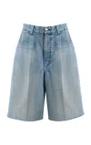 Rùadh Exclusive The Nola Denim Shorts In Light Wash