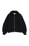 Rùadh Exclusive The Scott Cotton Zip-up Sweatshirt In Black