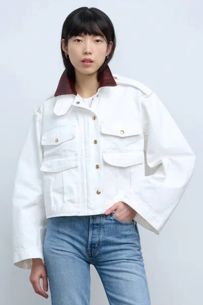 Rùadh Henderson Jacket In White