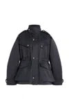 Rùadh Mackenzie Wool Jacket In Gray