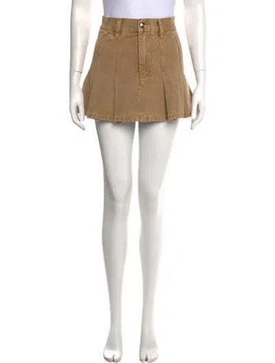 Pre-owned Rùadh Mini Skirt In Multicolor