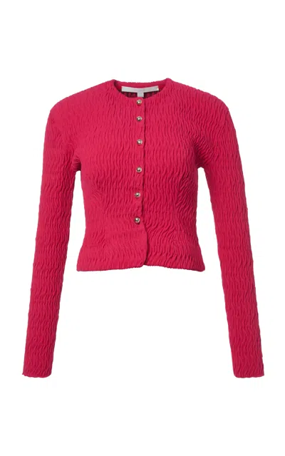 Rùadh The Georgie Crepe Top In Pink