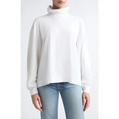 Rùadh The Honne Funnel Neck Top In White