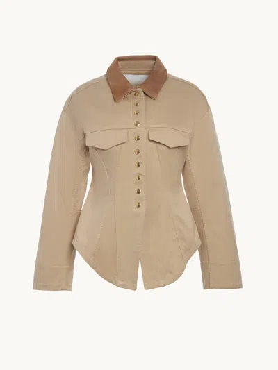 RÙADH THE LENNOX JACKET KHAKI L