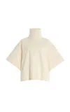 Rùadh The Orbital Cotton Top In White