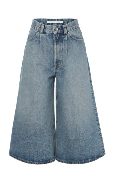 Rùadh The Raasay Rigid Mid-rise Straight-leg Jeans In Blue