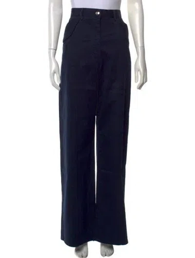 Pre-owned Rùadh Wide Leg Pants W/ Tags In Blue