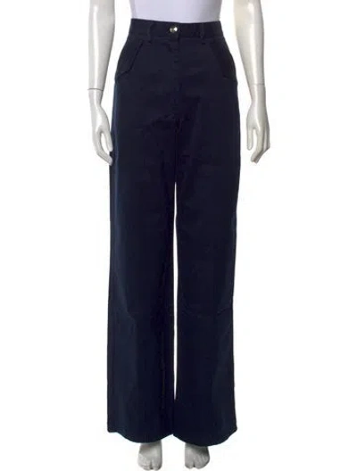 Pre-owned Rùadh Wide Leg Pants W/ Tags In Blue
