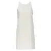 Ruban Comme Des Garcons Wool Corset Lace Tie Skirt In White
