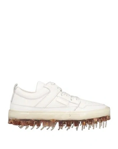 Rubber Soul Woman Sneakers White Size 8 Soft Leather