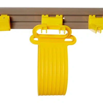 Rubbermaid Closet Organizer & Tool Holder In Gray