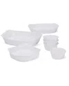Rubbermaid Duralite 7pc Bakeware Set In White