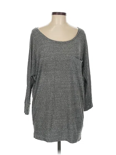 Pre-owned Rubbish 3/4 Sleeve T-shirt In Gray