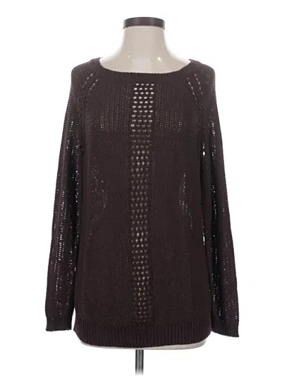 Pre-owned Rubbish Pullover Sweater In Brown