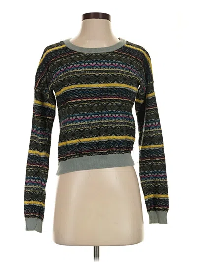 Pre-owned Rubbish Pullover Sweater In Green
