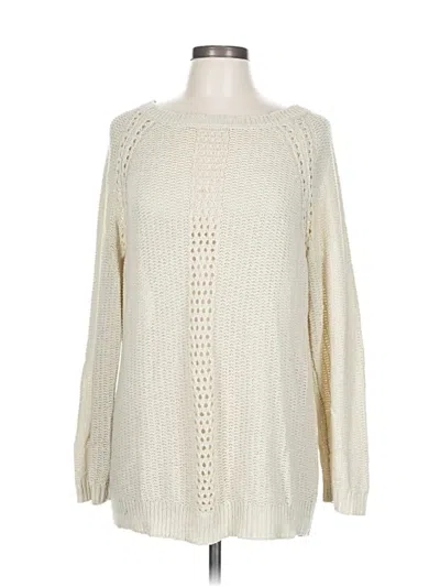 Pre-owned Rubbish Pullover Sweater In White