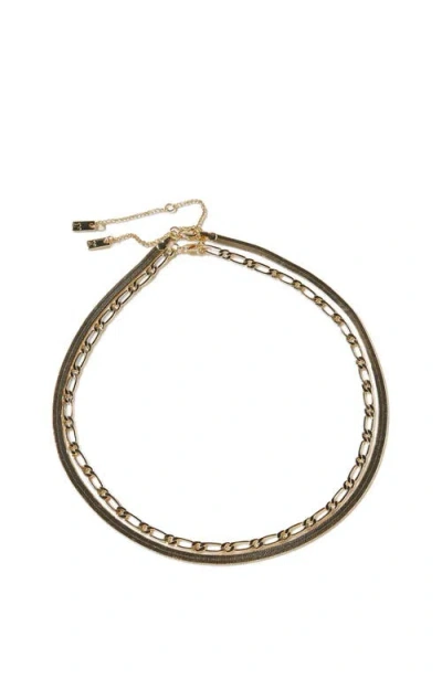 Rubi Shoes 2pk Fine Chain Necklace