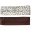 Rubi Shoes 2pk Soft Headband In Leopard Chocolate