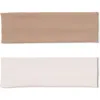 Rubi Shoes 2pk Soft Headband In White And Titanium Smooth