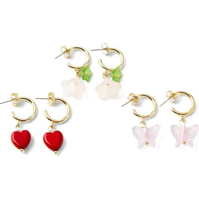 Rubi Shoes 3pk Mid Earring