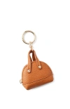 Rubi Shoes Bag Charm In Micro Bag Camel