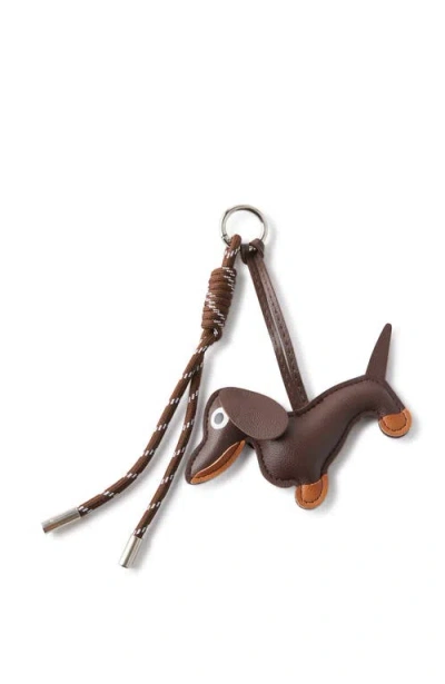 Rubi Shoes Bag Charm In Padded Dachshund