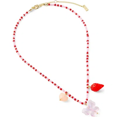 Rubi Shoes Beaded Necklace