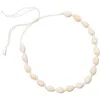 Rubi Shoes Beaded Necklace In Up Cowrie Shell