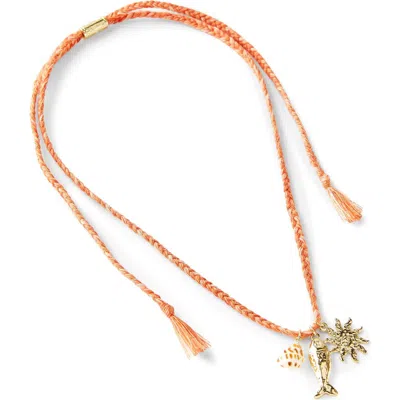Rubi Shoes Cord Pendant Necklace
