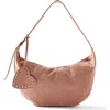 Rubi Shoes Gracie Collection Underarm Bag In Blush Pink Studs Heart
