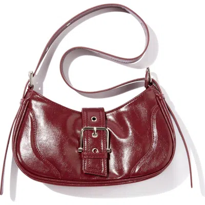 Rubi Shoes Karli Underarm Bag In Deep Berry