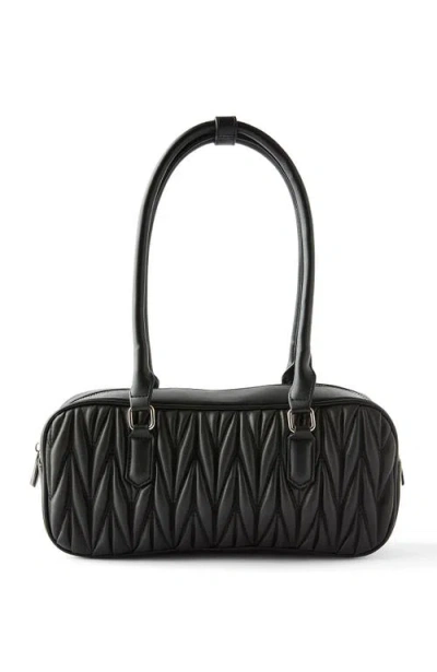 Rubi Shoes Kyha Underarm Bag In Black Quilted