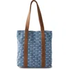 Rubi Shoes Marlow Tote Bag In Lcn Ny I Love Ny Blue Denim