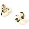 Rubi Shoes Mid Charm Earring In Up Big Heart Stud