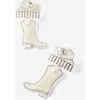 Rubi Shoes Mid Charm Earring In Up Diamante Cowboy Boots