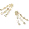 Rubi Shoes Mid Charm Earring In Up Hammered Coins