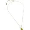 Rubi Shoes Pendant Necklace In Up Olive Charm