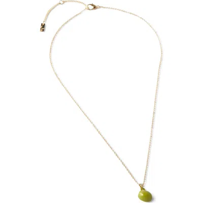 Rubi Shoes Pendant Necklace In Up Olive Charm