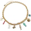 Rubi Shoes Pendant Necklace In Up Sardine Charm Necklace