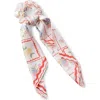 Rubi Shoes Scarf Bow Scrunchie In Summer Moments Red