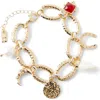 Rubi Shoes Single Bracelet In Up Boho Charms