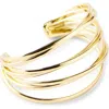 Rubi Shoes Single Bracelet In Up Entwined Lines Cuff