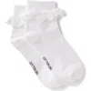Rubi Shoes The Perfect Pair Pretty Frill Sock In White