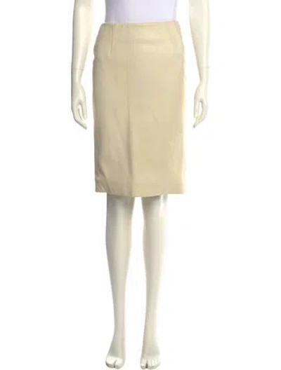 Pre-owned Rubin Singer Knee-length Skirt In Neutral
