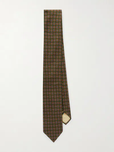 Rubinacci 9cm Printed Silk-twill Tie In Multi