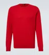 Rubinacci Cashmere Sweater In Red