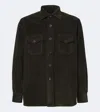 Rubinacci Cotton Corduroy Overshirt In Multi