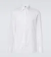 Rubinacci Linen Shirt In White