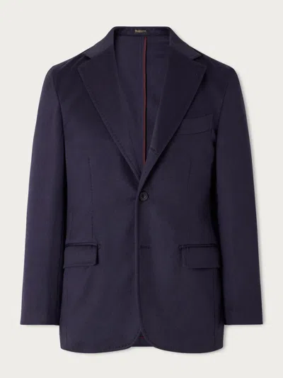 Rubinacci Darted Cashmere Woven Suit Jacket In Multi